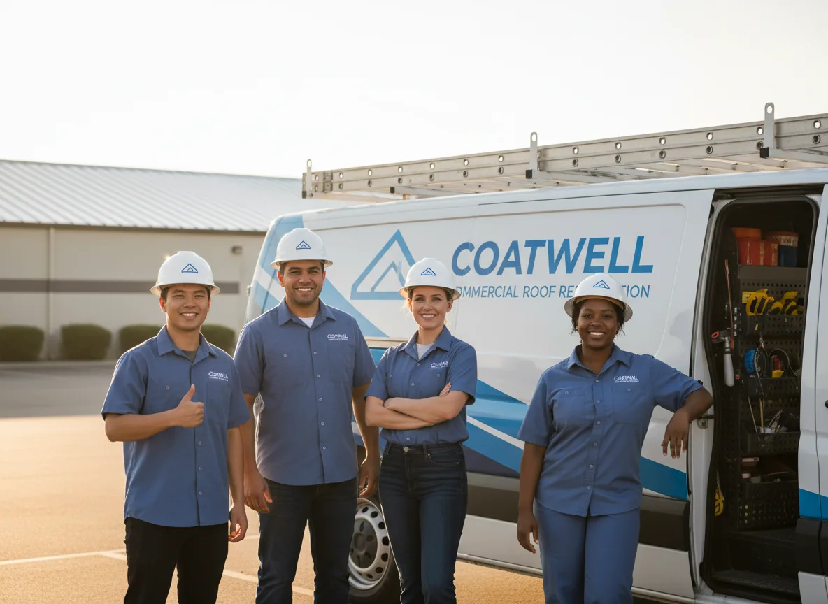 Commercial roof coating company in North Hatfield, MA